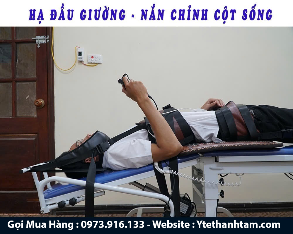 Máy kéo giãn cột sống lưng và cổ