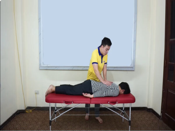 Giường nằm massage trị liệu HL4 chân hợp kim nhôm